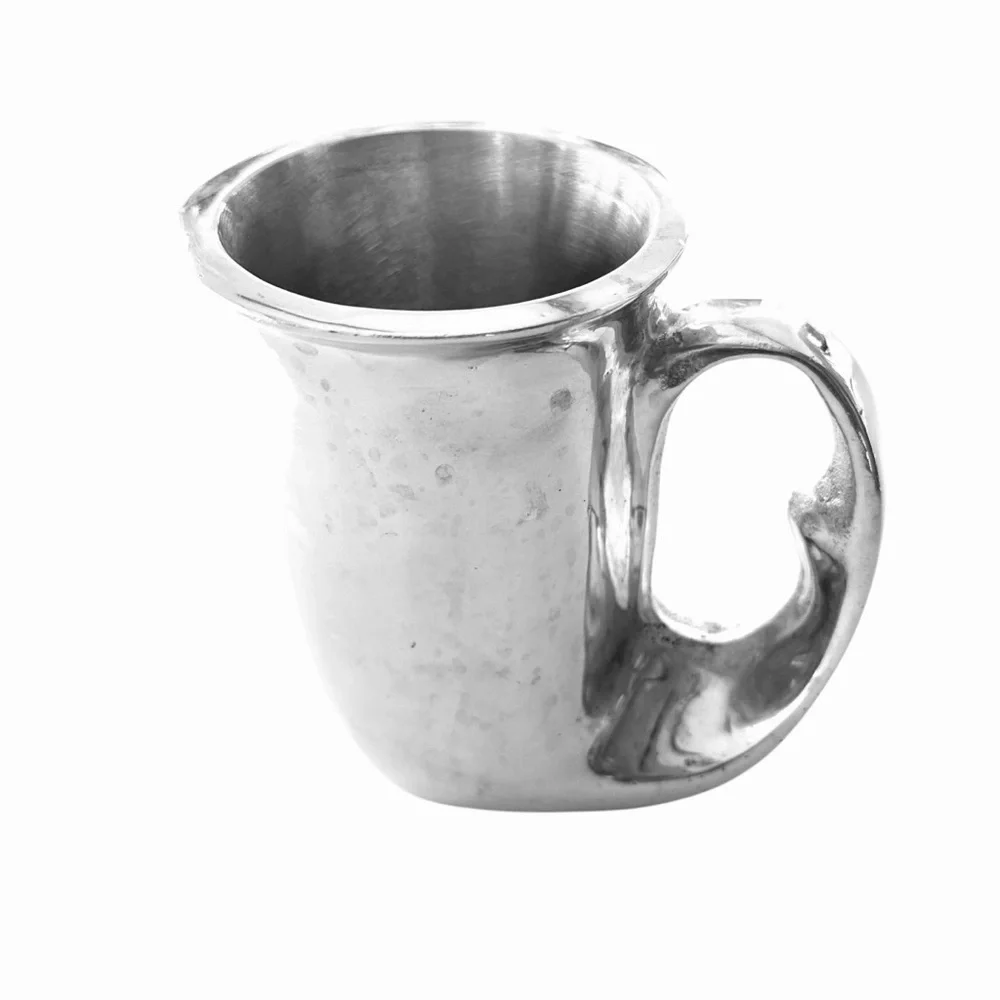 Vintage Ballena Bay Studios Tuba Horn Handmade Hammered Pewter Mug Beer Stein